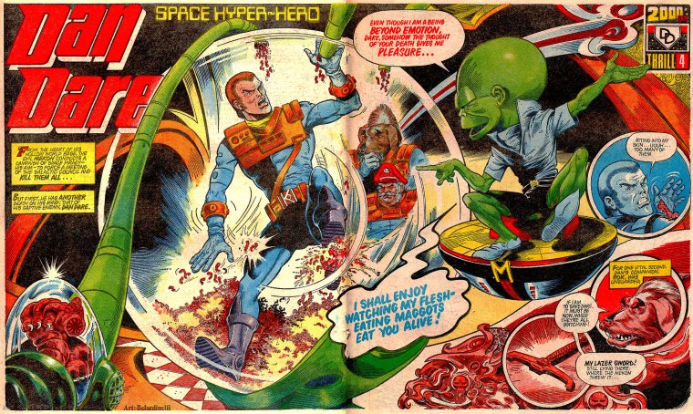 Image result for The Mekon Dan Dare 2000ad